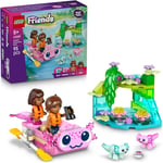 LEGO Friends Axolotl Macera Teknesi 42681 | 5 Yaş ve Üzeri Çocuklar için Leo ve Alba Bebekleri İçeren Oyuncak Yapım Seti, Yılbaşı Hediyesi (95 Parça)