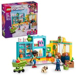 LEGO Friends Heartlake Şehri Marketi 42680 | 5 Yaş ve Üzeri Çocuklar için Autumn ve Zac Mini Bebekleri İçeren Oyuncak Yapım Seti, Doğum Günü Hediyesi (176 Parça)