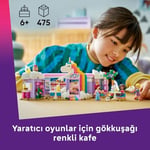 LEGO Friends Renkli Düşler Kafe 42684 | 6 Yaş ve Üzeri Çocuklar için Paisley, Aliya ve Iza Mini Bebekleri İçeren Oyuncak Yapım Seti, Hediye Fikri (475 Parça)