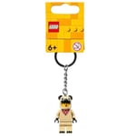 LEGO Gear 854158 French Bull Dog Guy Key Chain