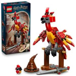 LEGO Harry Potter Fawkes: Dumbledore’un Anka Kuşu 76448-8 Yaş Üzeri Kız ve Erkek Çocuklar için Kavrayıcı Pençeleri Olan Hareketli Fawkes Figürü İçeren Mitolojik Hayvan Figürü Yapım Seti (299 Parça)