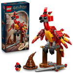 LEGO Harry Potter Fawkes: Dumbledore’un Anka Kuşu 76448-8 Yaş Üzeri Kız ve Erkek Çocuklar için Kavrayıcı Pençeleri Olan Hareketli Fawkes Figürü İçeren Mitolojik Hayvan Figürü Yapım Seti (299 Parça)