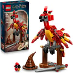 LEGO Harry Potter Fawkes: Dumbledore’un Anka Kuşu 76448-8 Yaş Üzeri Kız ve Erkek Çocuklar için Kavrayıcı Pençeleri Olan Hareketli Fawkes Figürü İçeren Mitolojik Hayvan Figürü Yapım Seti (299 Parça)