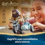 LEGO Harry Potter Hagrid ve Harry’nin Motosiklet Yolculuğu 76443-9 Yaş ve Üzeri Çocuklar ve Yetişkinler için Koleksiyonluk Yapım Seti, Doğum Günü Hediyesi (617 Parça)