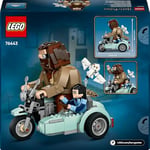 LEGO Harry Potter Hagrid ve Harry’nin Motosiklet Yolculuğu 76443-9 Yaş ve Üzeri Çocuklar ve Yetişkinler için Koleksiyonluk Yapım Seti, Doğum Günü Hediyesi (617 Parça)
