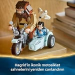 LEGO Harry Potter Hagrid ve Harry’nin Motosiklet Yolculuğu 76443-9 Yaş ve Üzeri Çocuklar ve Yetişkinler için Koleksiyonluk Yapım Seti, Doğum Günü Hediyesi (617 Parça)