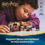 LEGO Harry Potter Hogwarts Şatosu: Tılsım Dersi 76442-8 Yaş ve Üzeri Çocuklar ve Yetişkinler için Koleksiyonluk Oyuncak Yapım Seti, Doğum Günü Hediyesi (204 Parça)