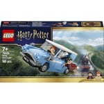 LEGO Harry Potter Uçan Ford Anglia 76424 – 7 Yaş ve Üzeri Çocuklar için Hediye Fikri, Harry Potter, Ron Weasley ve Hedwig Minifigürleri İçeren Koleksiyonluk Yaratıcı Oyuncak Yapım Seti (165 Parça)