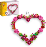 LEGO Icons Kalp Süsü 40638-9 Yaş Üzeri İçin Dekoratif, Hediyelik Yaratıcı Model Yapım Seti (254 Parça)