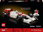 LEGO Icons McLaren MP4/4 ve Ayrton Senna 10330 - Araç Tutkunu Yetişkinler için Koleksiyonluk Yaratıcı Model Araba Yapım Seti, Doğum Günü Hediyesi Fikri (693 Parça)