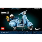 LEGO® ICONS Vespa 125 10298 - Yetişkinler için Klasik bir İtalyan Simgesinin Detaylı ve Sergilenebilir Model Yapım Seti (1106 Parça)