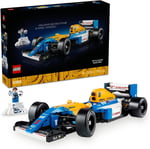 LEGO Icons Williams Racing FW14B ve Nigel Mansell 10353 – Yetişkinler için Sürücü Figürü, Kupa ve Sergileme Standı İçeren Model Yapım Seti – Kadınlar ve Erkekler için Hediye Fikri (797 Parça)