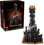 LEGO Icons Yüzüklerin Efendisi: Barad-dûr 10333 | Yetişkinler için Sauron ve Frodo Minifigürleri İçeren Film Hatırası Modeli Yapım Seti, Hediye Fikri (5471 Parça)