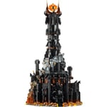 LEGO Icons Yüzüklerin Efendisi: Barad-dûr 10333 | Yetişkinler için Sauron ve Frodo Minifigürleri İçeren Film Hatırası Modeli Yapım Seti, Hediye Fikri (5471 Parça)