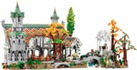 LEGO Icons YÜZÜKLERİN EFENDİSİ: RIVENDELL 10316 - Yetişkinler için Hediye Fikri, Frodo, Sam, Bilbo Baggins, Boromir, Legolas ve Gri Gandalf Dahil 15 Minifigür İçeren Model Yapım Seti (6167 Parça)