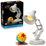 LEGO Ideas | Disney Pixar Luxo Jr. 21357 - Disney Hayranı Yetişkinler için Koleksiyonluk Sergileme Modeli Yapım Seti, Özel Gün Hediye Fikri (613 Parça)