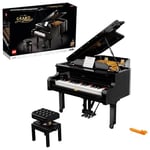 LEGO Ideas Kuyruklu Piyano 21323 Yapım Seti, Yetişkinler için Yaratıcı Yapım Seti, Kendi Piyanonuzu Yapın (3662 Parça)