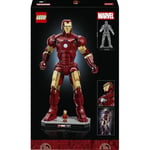 LEGO Marvel Iron Man Mark 3 Koleksiyoncu Versiyonu 76344 | Yetişkinler için Duruşu Ayarlanabilir Iron Man Minifigürü İçeren Model Yapım Seti, Hediye Fikri (1297 Parça)