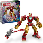 LEGO Marvel Iron Man Robotu, Ultron’a Karşı 76307-6 Yaş ve Üzeri Süper Kahraman Sevenler için Yaratıcı Oyuncak Yapım Seti, Doğum Günü Hediyesi (101 Parça)