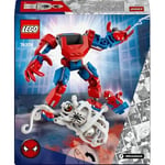 LEGO Marvel Örümcek Adam Robotu, Anti Venom’a Karşı 76308-6 yaş ve üzeri Çocuklar için İnşa Edilebilen Figür İçeren Oyuncak Yapım Seti, Doğum Günü Hediyesi (107 Parça)