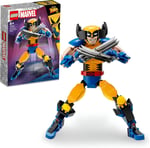 LEGO Marvel Wolverine Yapım Figürü 76257 – 8 Yaş ve Üzeri Kız ve Erkek Çocuklar için Süper Kahraman Hediyesi Fikri, 3 Uzayan Pençe Gibi Orijinal Detaylar İçeren Yaratıcı Oyuncak Yapım Seti (327 Parça)