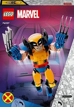 LEGO Marvel Wolverine Yapım Figürü 76257 – 8 Yaş ve Üzeri Kız ve Erkek Çocuklar için Süper Kahraman Hediyesi Fikri, 3 Uzayan Pençe Gibi Orijinal Detaylar İçeren Yaratıcı Oyuncak Yapım Seti (327 Parça)