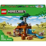 LEGO Minecraft Armadillo Maden Keşfi 21269 – 8 Yaş ve Üzeri Erkek ve Kız Çocuklar için Mağara Örümceği ve Kurt Figürleri İçeren Rol Yapım Oyuncağı Yapım Seti, Doğum Günü Hediyesi Fikri (247 Parça)
