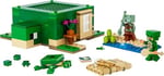 LEGO Minecraft Kaplumbağa Plaj Evi 21254-7 Yaş ve Üzeri Macera Oyunları Seven Çocuklar İçin 3 adet LEGO Minecraft Minifigürü içeren Yaratıcı Oyuncak Yapım Seti, Doğum Günü Hediyesi Fikri (234 Parça)