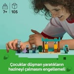 LEGO Minecraft Serseri Köylü Çöl Devriyesi 21267 – 7 Yaş ve Üzeri Kız ve Erkek Çocuklar için Pillager, Vindicatör ve Kaktüs Şövalyesi İçeren Oyuncak Yapım Seti, Rol Yapma Oyunu Doğum Günü Hediyesi