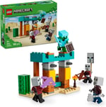 LEGO Minecraft Serseri Köylü Çöl Devriyesi 21267 – 7 Yaş ve Üzeri Kız ve Erkek Çocuklar için Pillager, Vindicatör ve Kaktüs Şövalyesi İçeren Oyuncak Yapım Seti, Rol Yapma Oyunu Doğum Günü Hediyesi