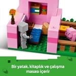 LEGO Minecraft Yavru Domuz Evi 21268 – 7 Yaş ve Üzeri Çocuklar için Kahraman Figürü, Yaratıklar ve Orman Biyomu İçeren Çiftlik Hayvanı Yapım Seti, Erkek ve Kız Çocukları için Hediye Fikri (238 Parça)