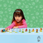 LEGO Minifigures Hayvanlar Seri 28 71051 – 5 Yaş ve Üzeri Çocuklar için Papağan, Aslan ve Sevimli Tavşan Dahil 12 Sürpriz Minifigürden 1'ini İçeren Yaratıcı Oyuncak Yapım Seti, Hediye Fikri (7 Parça)