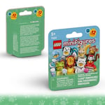 LEGO Minifigures Hayvanlar Seri 28 71051 – 5 Yaş ve Üzeri Çocuklar için Papağan, Aslan ve Sevimli Tavşan Dahil 12 Sürpriz Minifigürden 1'ini İçeren Yaratıcı Oyuncak Yapım Seti, Hediye Fikri (7 Parça)