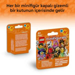 LEGO Minifigures Seri 29 71052-6 Yaş ve Üzeri Kız ve Erkek Çocuklar için Aksesuarlarıyla Birlikte Gelen 12 Karakterden 1'ini İçeren Yaratıcı Oyuncak Yapım Seti, Sürpriz Hediye Fikri (8 Parça)