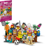 LEGO Minifigures Series 24 71037, Sınırlı Sayıda Gizemli Minifigür Kör Çanta, 2023 Set, Oyuncak Aksesuarlı Koleksiyon Karakterleri