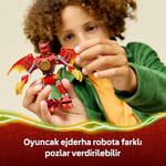 LEGO NINJAGO Kai’nin Ejderha Robotu Savaş Paketi 71851 | 6 Yaş ve Üzeri Çocuklar için Aksesuarlı Minifigürler İçeren Oyuncak Yapım Seti, Hediye Fikri (85 Parça)