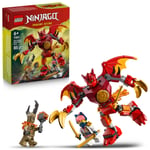 LEGO NINJAGO Kai’nin Ejderha Robotu Savaş Paketi 71851 | 6 Yaş ve Üzeri Çocuklar için Aksesuarlı Minifigürler İçeren Oyuncak Yapım Seti, Hediye Fikri (85 Parça)