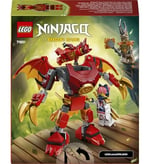 LEGO NINJAGO Kai’nin Ejderha Robotu Savaş Paketi 71851 | 6 Yaş ve Üzeri Çocuklar için Aksesuarlı Minifigürler İçeren Oyuncak Yapım Seti, Hediye Fikri (85 Parça)
