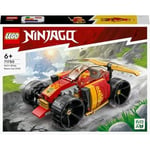 LEGO NINJAGO Kai’nin Ninja Yarış Arabası EVO 71780 – 6 Yaş ve Üzeri Kız ve Erkek Çocuklar için Yılbaşı Hediyesi Fikri, Oyuncak Araba ve Kai Minifigürü İçeren Yaratıcı Oyuncak Yapım Seti (94 Parça)