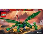 LEGO NINJAGO Lloyd’un Yeşil Orman Ejderhası 71829-6 Yaş ve Üzeri Çocuklar için 2 Minifigürlü Yaratıcı Oyuncak Yapım Seti, Doğum Günü Hediyesi (128 Parça)