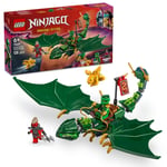 LEGO NINJAGO Lloyd’un Yeşil Orman Ejderhası 71829-6 Yaş ve Üzeri Çocuklar için 2 Minifigürlü Yaratıcı Oyuncak Yapım Seti, Doğum Günü Hediyesi (128 Parça)