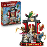 LEGO NINJAGO Ninja Karakteri Sergileme Modeli 15. Yıl Dönümü 71866 | 14 Yaş ve Üzeri Çocuklar için 8 Minifigür İçeren Dekoratif Sergileme Oyuncak Yapım Seti, Yaratıcı Hediye Fikri (447 Parça)