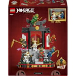 LEGO NINJAGO Ninja Karakteri Sergileme Modeli 15. Yıl Dönümü 71866 | 14 Yaş ve Üzeri Çocuklar için 8 Minifigür İçeren Dekoratif Sergileme Oyuncak Yapım Seti, Yaratıcı Hediye Fikri (447 Parça)