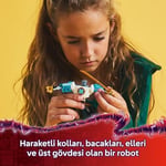LEGO NINJAGO Zane’in Savaş Zırhı Mech’i 71827-6 Yaş ve Üzeri Çocuklar için 3 Minifigürlü Yaratıcı Oyuncak Yapım Seti, Doğum Günü Hediyesi (92 Parça)