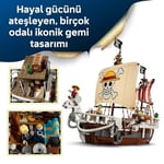 LEGO ONE PIECE Going Merry Korsan Gemisi 75639 – 10 Yaş ve Üzeri Çocuklara Özel, 5 Minifigür İçeren Detaylı Anime Gemi Modeli, Hayal Gücü Geliştiren Yapım Seti, Doğum Günü Hediyesi (1376 Parça)