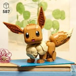 LEGO Pokémon Eevee 72151 - Yetişkin Kadınlar ve Erkekler için Otantik Detaylar İçeren Duruşu Ayarlanabilir Dekoratif Koleksiyonluk Model Yapım Seti, Yetişkinlere Yaratıcı Hediye Fikri (587 Parça)