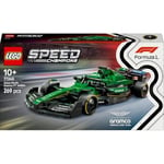 LEGO Speed Champions Aston Martin Aramco F1 AMR24 Yarış Arabası 77245 – 10 Yaş ve Üzeri için Koleksiyonluk Sürücü Minifigürü İçeren Yapım ve Sergileme Seti, Babalar Günü Hediyesi (269 Parça)