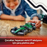 LEGO Speed Champions Aston Martin Aramco F1 AMR24 Yarış Arabası 77245 – 10 Yaş ve Üzeri için Koleksiyonluk Sürücü Minifigürü İçeren Yapım ve Sergileme Seti, Babalar Günü Hediyesi (269 Parça)