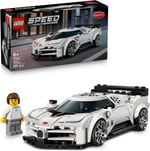 LEGO Speed Champions Bugatti Centodieci 77240 – 9 Yaş ve Üzeri Çocuklar İçin Koleksiyonluk Model Araba, Detaylı Yarış Arabası ve Sürücü Figürüyle Oyun ve Sergileme Yapım Seti (291 Parça)