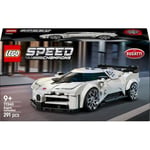 LEGO Speed Champions Bugatti Centodieci 77240 – 9 Yaş ve Üzeri Çocuklar İçin Koleksiyonluk Model Araba, Detaylı Yarış Arabası ve Sürücü Figürüyle Oyun ve Sergileme Yapım Seti (291 Parça)